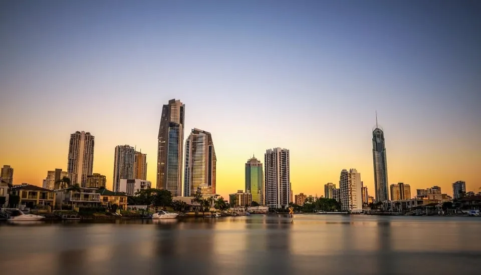 sunset-skyline-gold-coast-australia