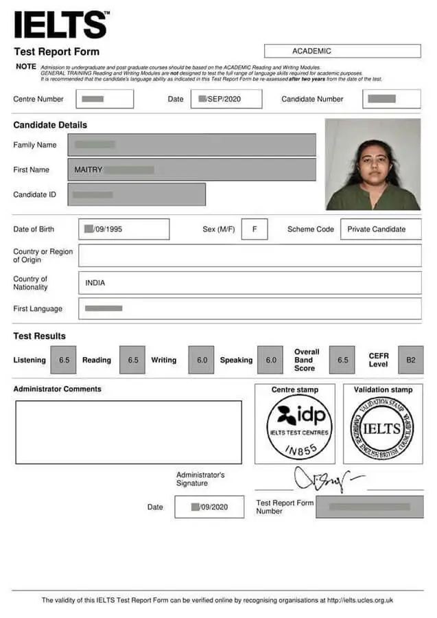IELTS-Maitry