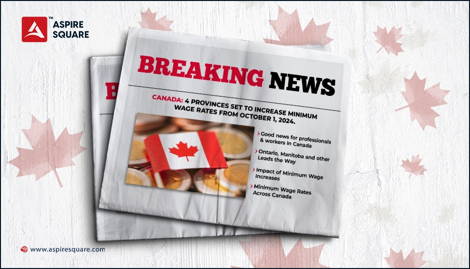 4 Provinces Set to Increase Minimum Wage Rates From October 1, 2024