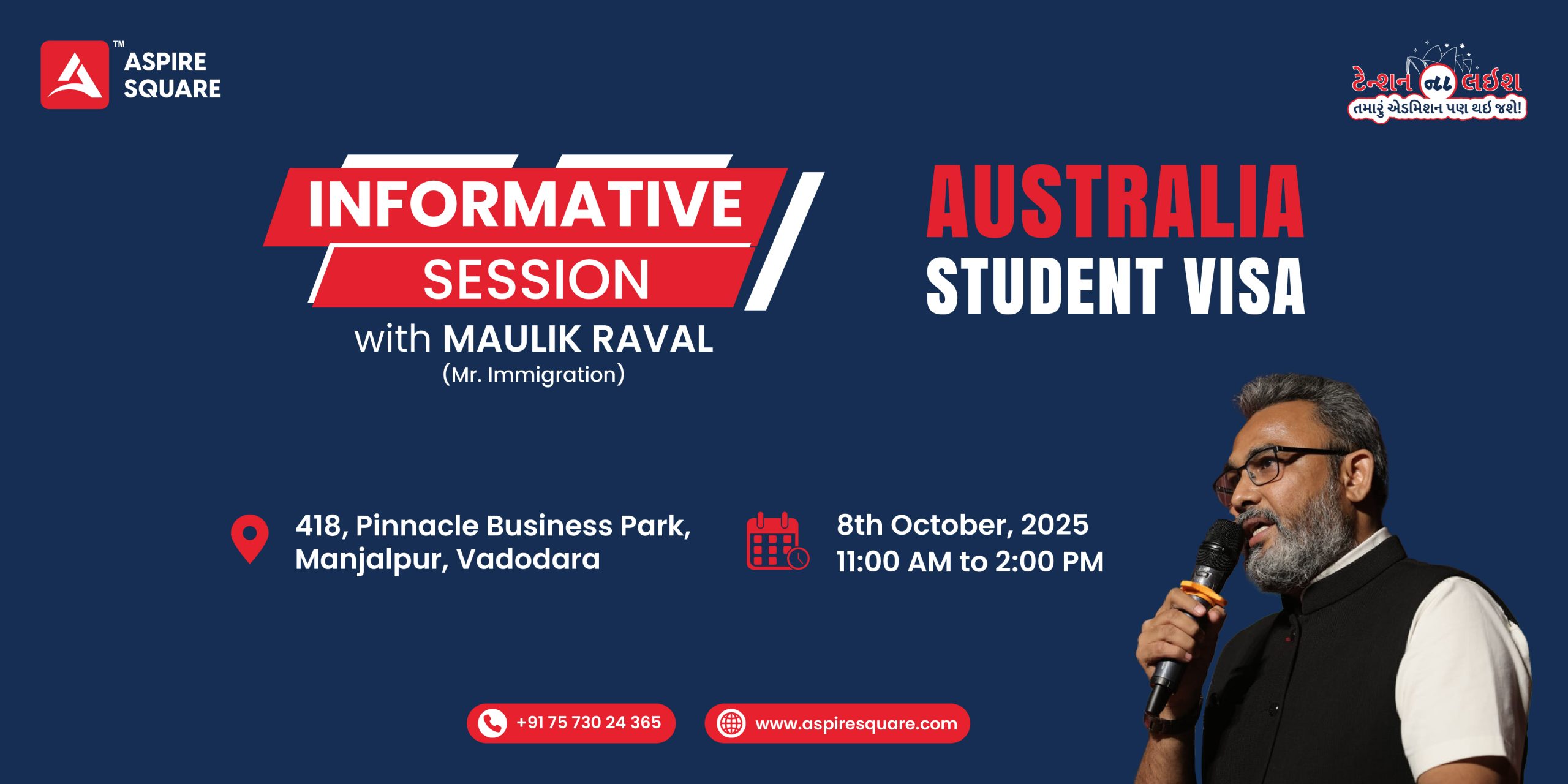 Informative Session on AUS Student Visa for Parents