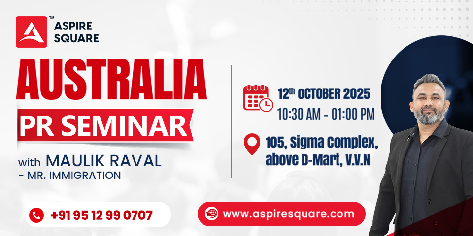 Australia PR Seminar with Mr. Maulik Raval