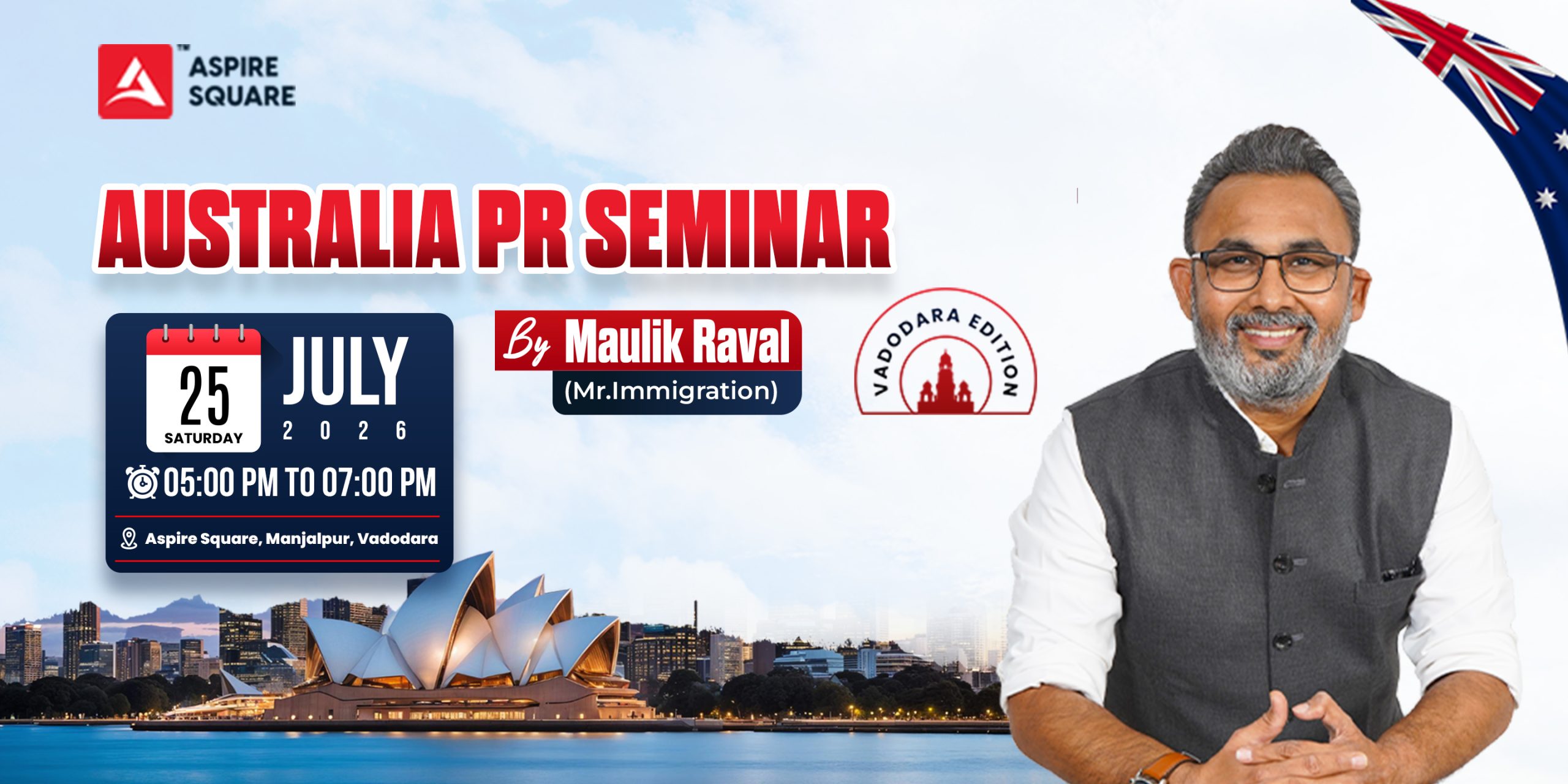 Australia PR Seminar 2026 in Vadodara