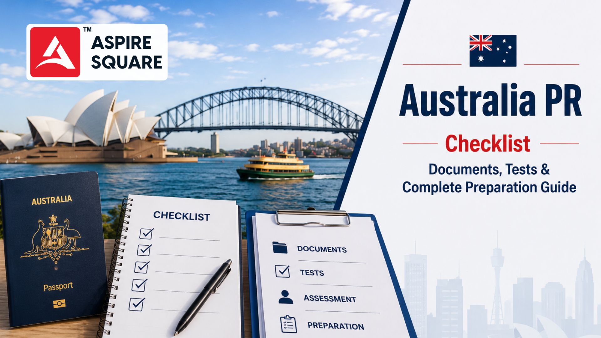Australia PR Checklist Documents, Tests & Complete Preparation Guide